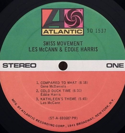 LesMcCannAndEddieHarris-SwissMovementLABEL