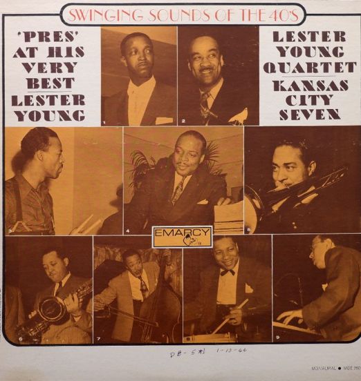 Lester Young - Pres At His Very Best - EmArcy LP