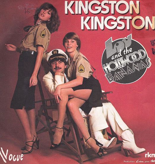 Lou And The Hollywood Bananas - Kingston Kingston b/w C'est Pas Noel - Vogue FR 7"