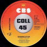 The Manhattans – Shining Star b/w I’ll Never Run Away From Love Again – CBS NL 7″