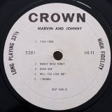 Marvin & Johnny – Same – Crown LP