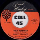 Mighty Tom Cats – Soul Makossa b/w Tom Cat Reggay – Paul Winley Records 7″
