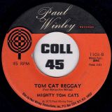 Mighty Tom Cats – Soul Makossa b/w Tom Cat Reggay – Paul Winley Records 7″