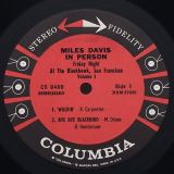 Miles Davis – In Person, Saturday Night At The Blackhawk, San Francisco, Volume II – Columbia LP