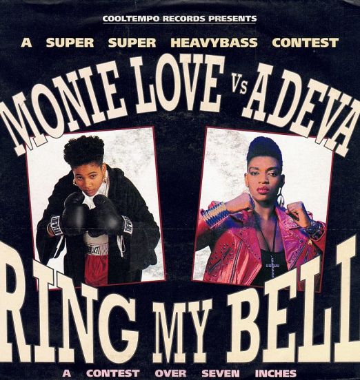 Monie Love Vs Adeva - Ring My Bell b/w Upper Cut Mix - Cooltempo UK 7″