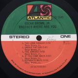 Oscar Brown, Jr. – Brother Where Are You – Atlantic LP
