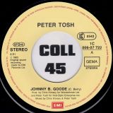 Peter Tosh – Johnny B. Goode b/w Peace Treaty – Emi GER 7″
