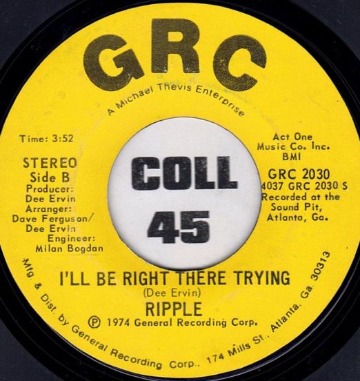Ripple-I'llBeRightThereTrying