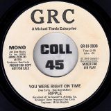 Ripple – You Were Right On Time STEREO b/w MONO Version – Grc DJ 7″