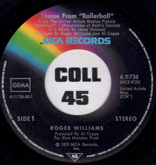 RogerWilliams-ThemeFromRollerballA