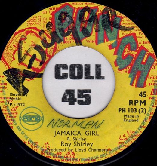 RoyShirley-JamaicaGirlB