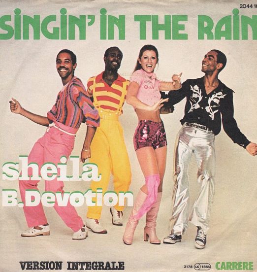 Sheila B. Devotion - Singin' In The Rain Part 1 b/w Part 2 - Carrere GER 7"