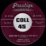 Shirley Scott – Please Send Someone To Love Part 1 b/w Part 2 – Prestige 7″