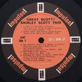 Shirley Scott Trio – Great Scott!! – Impulse! LP
