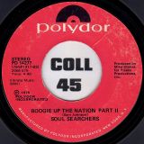 Soul Searchers – Boogie Up The Nation Pt. 1 b/w Pt. 2 – Polydor 7″