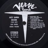 Stan Getz & Luiz Bonfá – Jazz Samba Encore! – Verve LP
