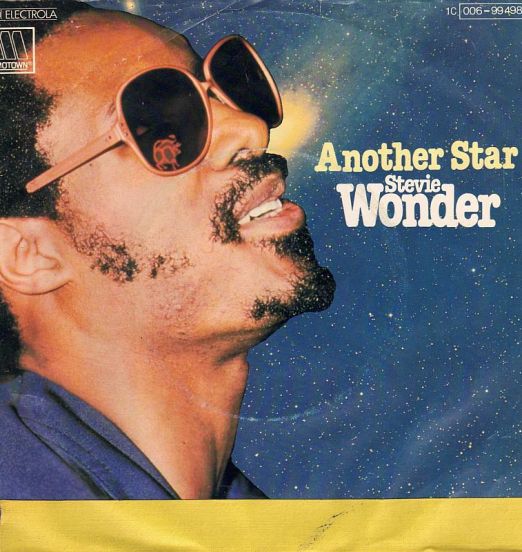 Stevie Wonder - Another Star b/w Creepin' - Motown GER 7"