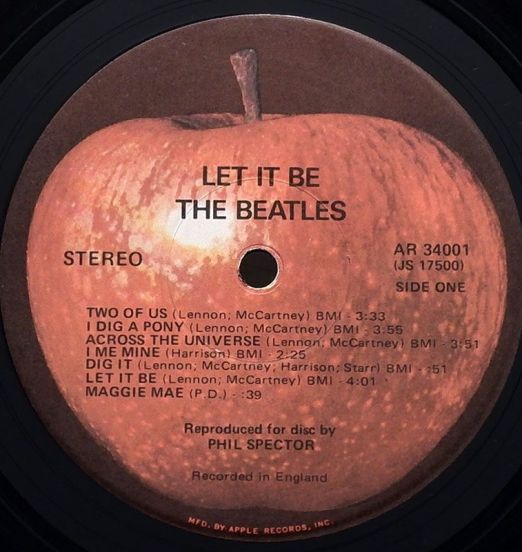 TheBeatles-LetitBeLABEL