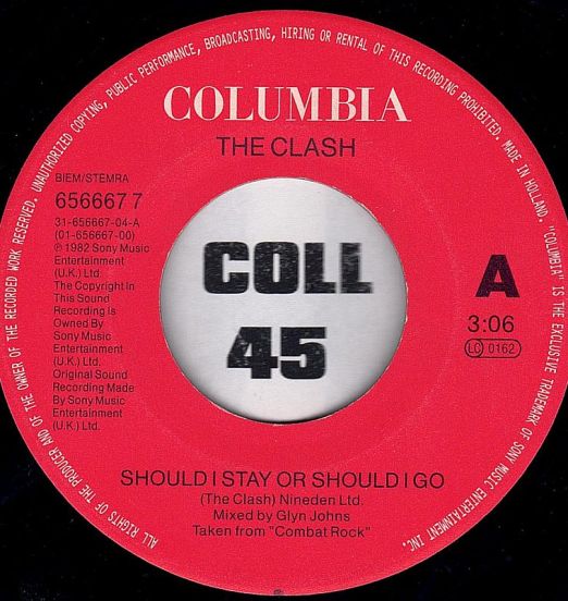 TheClash-ShouldIStayOrShouldIGo
