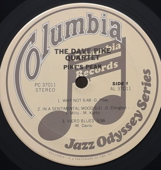 TheDavePikeQuartet-PikesPeakLABEL