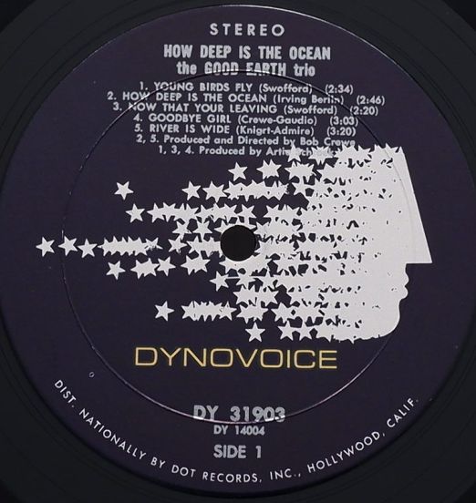 TheGoodEarthTrio-HowDeepIsTheOceanLABEL