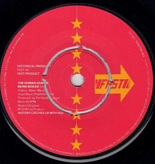 The Human Leaque – Being Boiled b/w Circus Of Death – Fast UK 7"