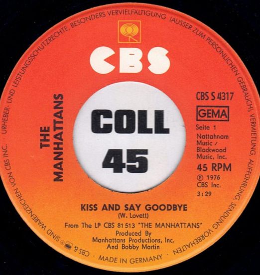 TheManhattans-KissAndSayGoodbyeA