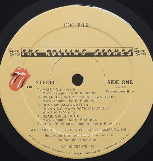 TheRollingStones-SomeGirlsLABEL