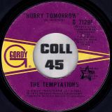 The Temptations – The Plastic Man b/w Hurry Tomorrow – Gordy 7″