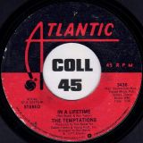 The Temptations – In A Lifetime b/w I Could Never Stop Loving You – Atlantic 7″