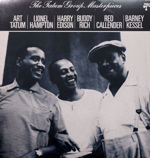 Art Tatum, Lionel Hampton, Harry Edison, Buddy Rich, Red Callender & Barney Kessel - The Tatum Group Masterpieces - Pablo LP
