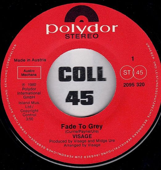 Visage-FadeToGrey