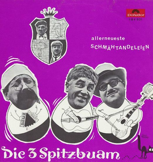 Die 3 Spitzbuam - Allerneueste Schmähtandeleien - Polydor AT LP
