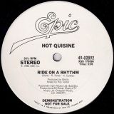 Hot Quisine – Ride On A Rhythm b/w Same – Epic DJ 12″