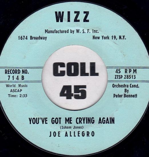 JoeAllegro-You'veGotMeCryingAgain