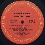 Johnny Cash – Johnny Cash’s Greatest Hits (Volume 1) – Columbia LP