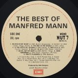 Manfred Mann – The Best Of Manfred Mann – EMI UK LP