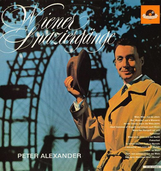 Peter Alexander - Wiener Spaziergänge - Polydor GER LP