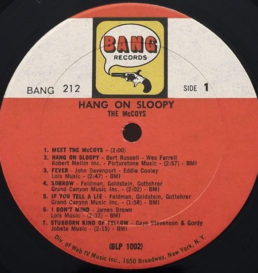 TheMcCoys-HangOnSloopyLABEL