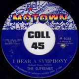 The Supremes – I Hear A Symphony b/w Who Could Ever Doubt My Love – Motown 7″