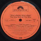 The Who – Who’s Better, Who’s Best – Polydor GER LP
