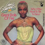 Amii Stewart ‎- Great Balls Of Fire b/w Why’d You Have To Be So Sexy – Hansa GER 7″