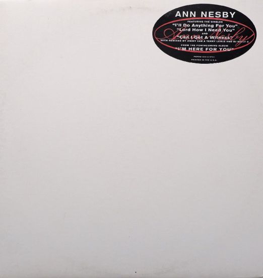 Ann Nesby - I'll Do Anything For You - Perspective DJ 2x12"
