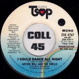 Archie Bell And The Drells – I Could Dance All Night STEREO b/w MONO Version – TSOP DJ 7″