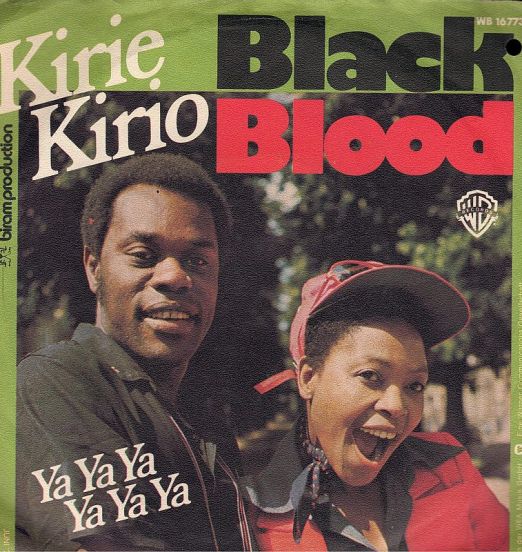 Black Blood - Kirie Kirio b/w YaYaYa YaYaYa - Warner Bros. GER 7"