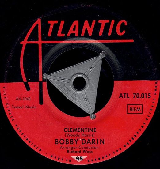 Bobby Darin – Clementine b/w Guys And Dolls - Atlantic GER 7"