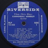 The Cannonball Adderley Quintet – Them Dirty Blues – Riverside LP