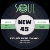 Carla Thomas – Loneliness b/w If It’s Not Asking Too Much – Soul4Real ESP 7″