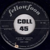 Billy Wade – Save The Last Dance For Me b/w Chet Avery – Poetry In Motion – Fellowfoon NL 7″