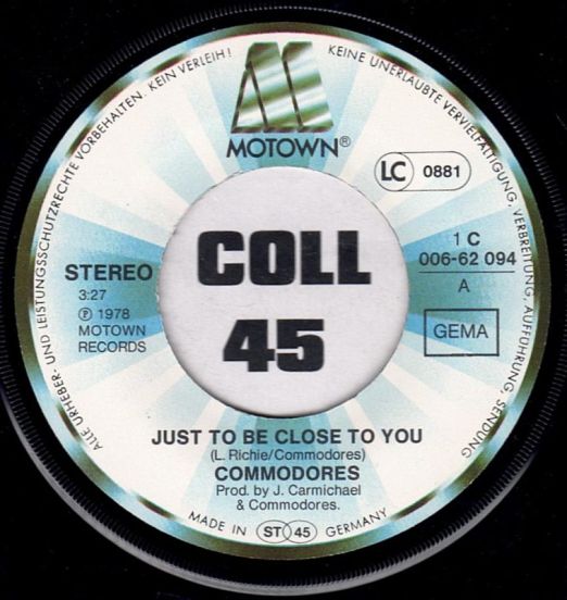 Commodores-JustToBeCloseToYouLABEL